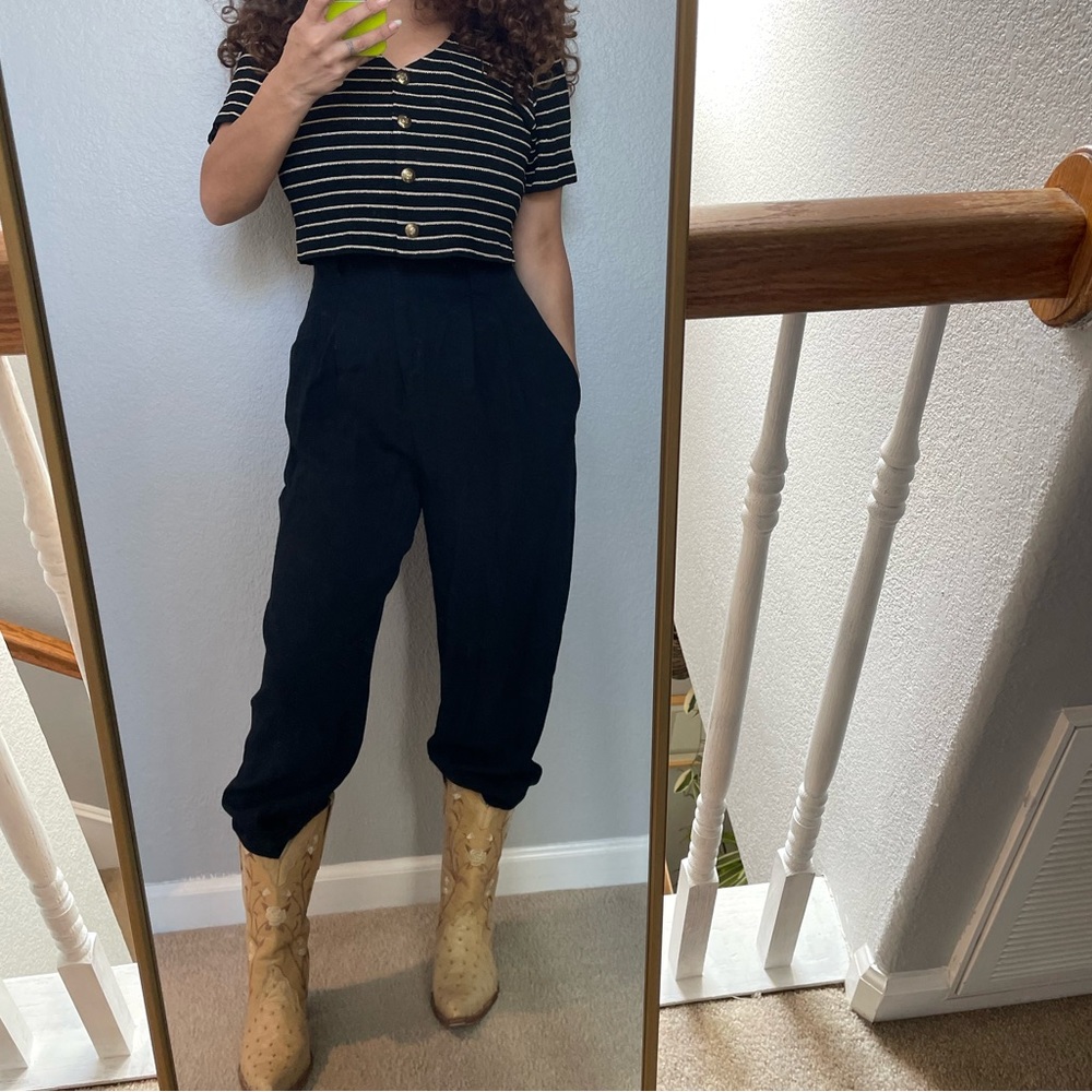 90’s Menu jumpsuit Vintage size 8 fits like a S - Picture 5 of 16